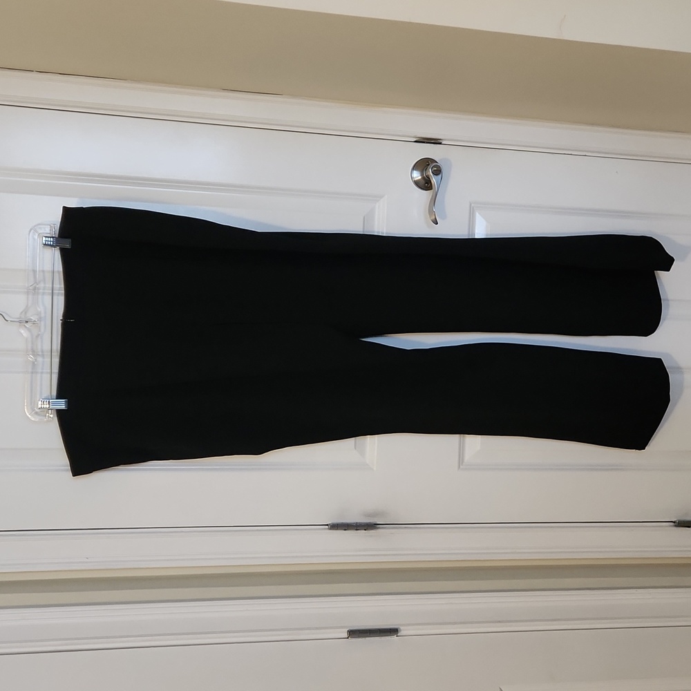 NWOT Shein Curve 4x wide leg black trousers